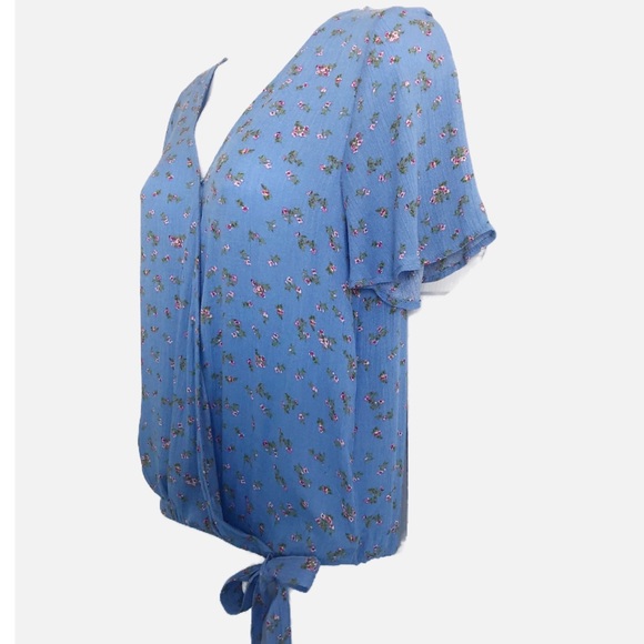 Hippie Rose Floral Print Top Size XSmall - Picture 5 of 9